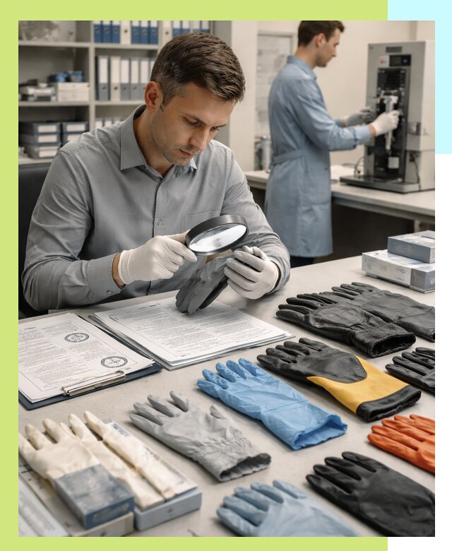 Сертификация перчаток и средств защиты продукции в Перми