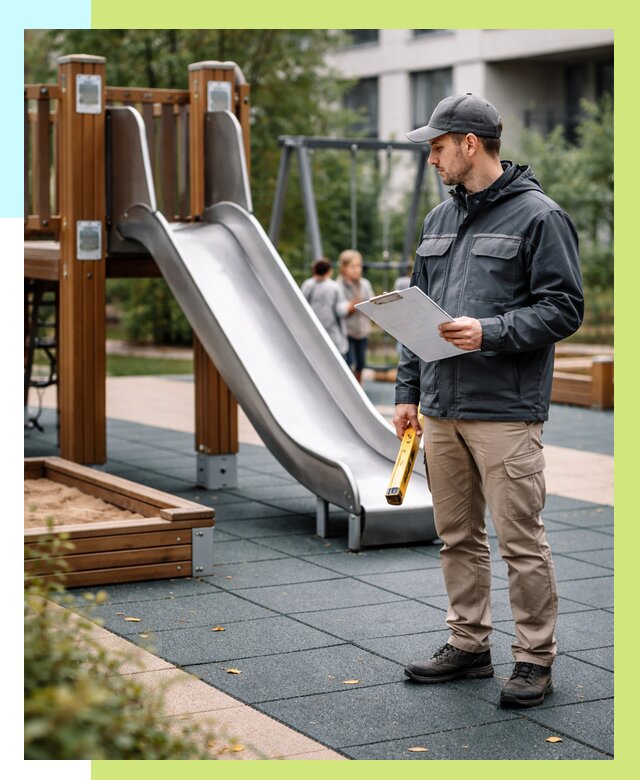 Сертификация детских площадок в Перми от 26778 р. | Алешин-Прм