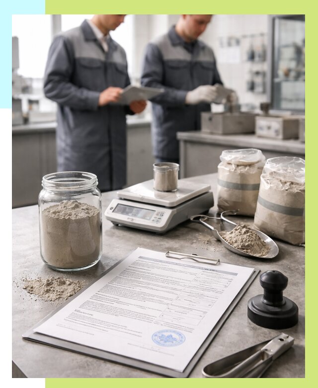 Сертификация цемента в Перми от 21422 р. | Алешин-Прм