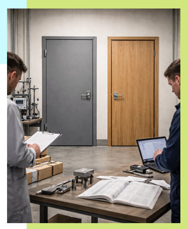 Сертификация дверей в Перми от 8569 р. под ключ | Алешин-Прм