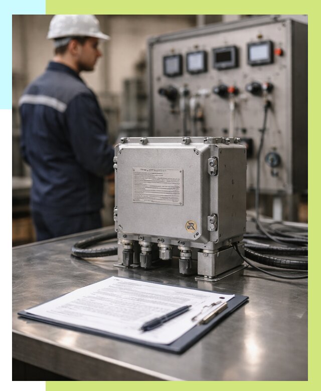 Сертификация взрывозащищенного оборудования в Перми от 37489 р. | Алешин-Прм