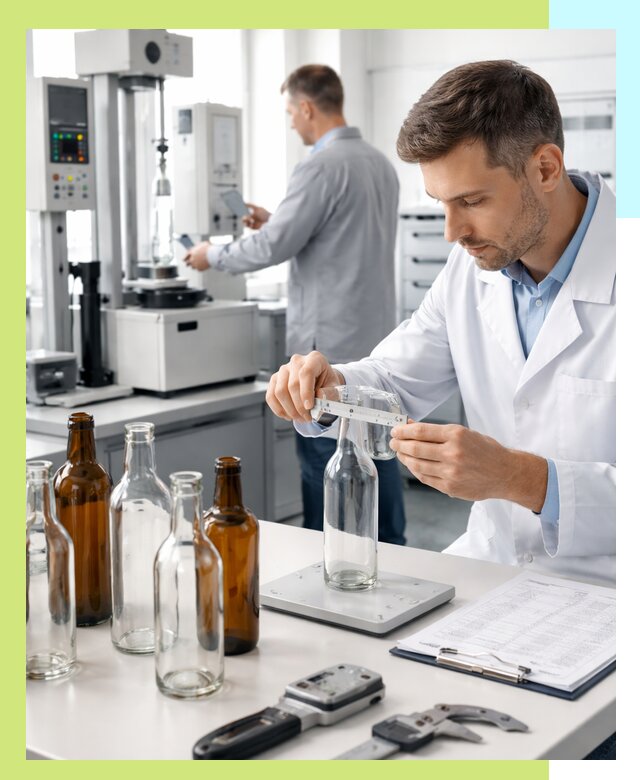 Сертификация стеклянных бутылок и сопутствующей упаковки в Перми