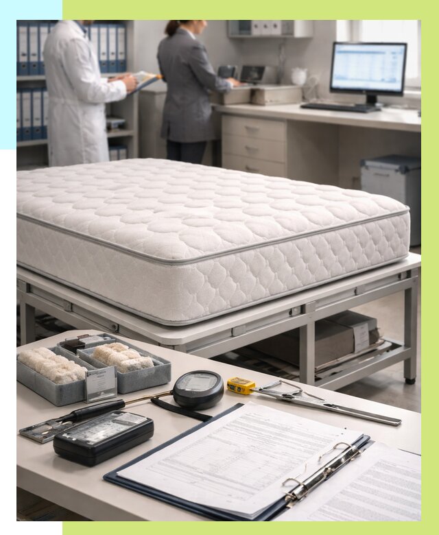 Сертификация матрасов в Перми от 9104 р. | Алешин-Прм