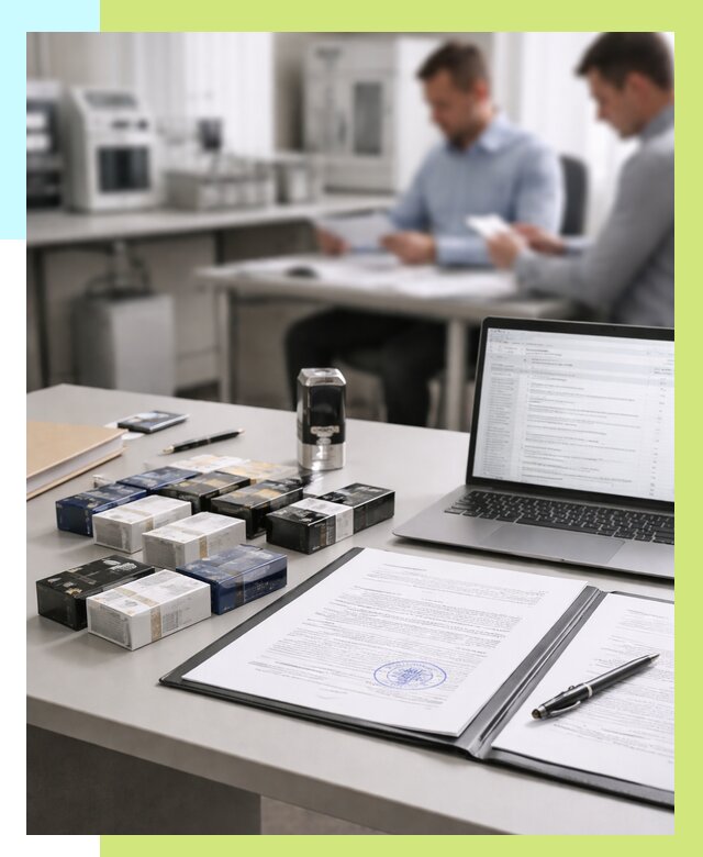 Сертификация сигарет под ключ в Перми от 48200 р. | Алешин-Прм