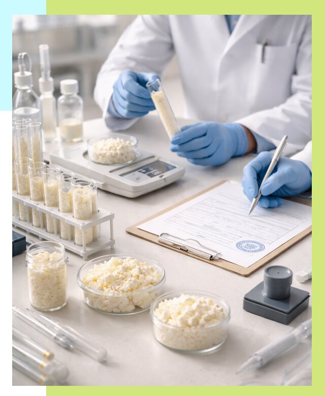 Сертификация творога в Перми от 12853 р. под ключ | Алешин-Прм
