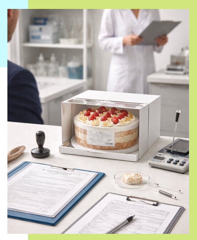 Сертификация тортов в Перми от 9640 р. заказать | Алешин-Прм