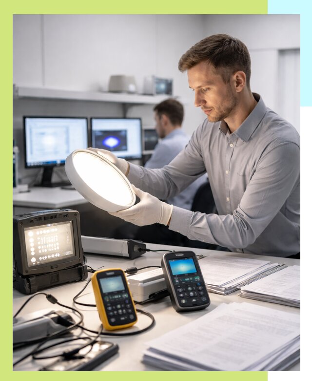 Сертификация светильников в Перми: испытания и оформление