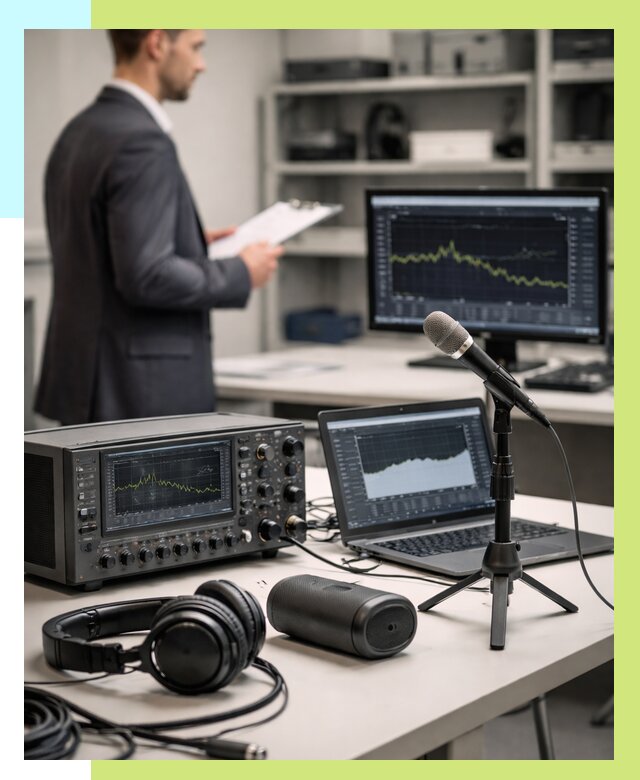 Сертификация аудиотехники в Перми от 16067 р., Алешин-Прм