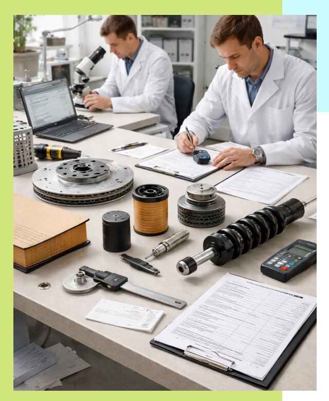 Сертификация автозапчастей и комплектующих в Перми по ГОСТ