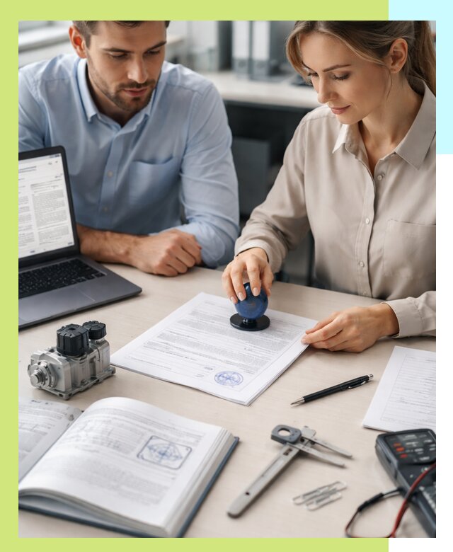 Выдача паспорта изделия и техническая экспертиза продукции в Перми