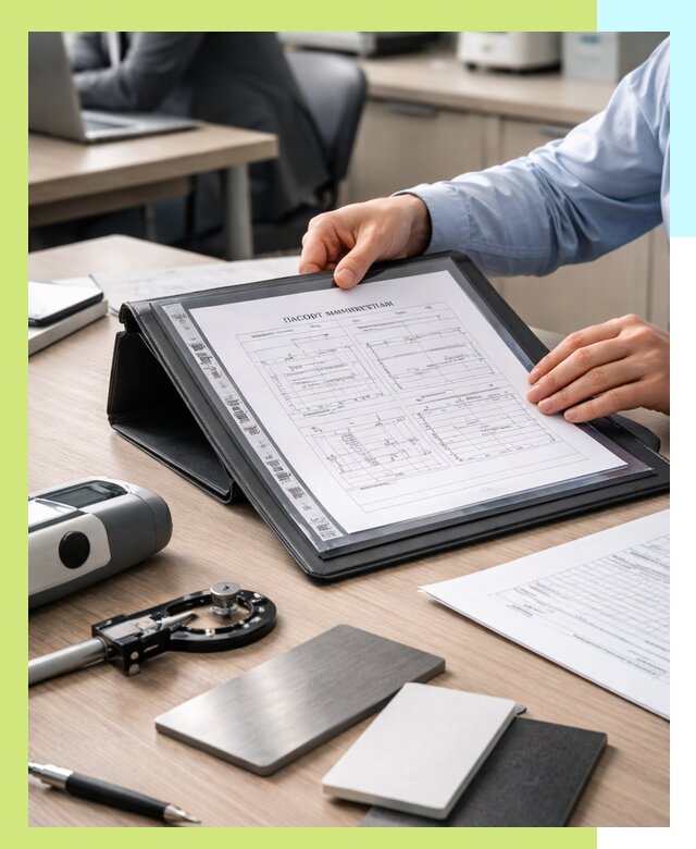 Оформление паспорта материала для продукции в Перми