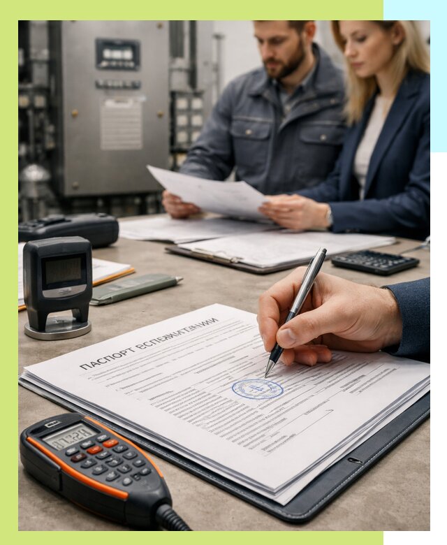 Оформление паспорта эксплуатации оборудования в Перми