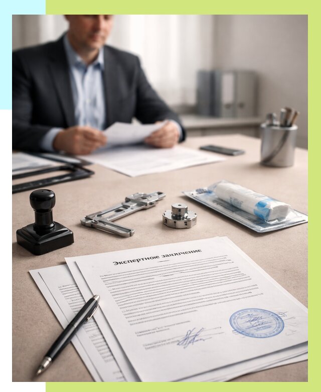 Экспертное заключение на продукцию в Перми от 9104 р. | Алешин-Прм