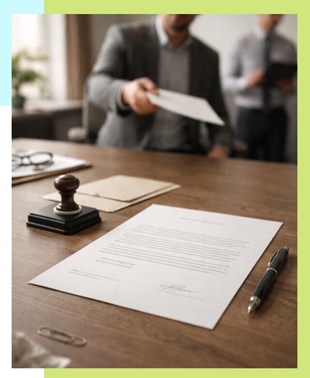 Отказное письмо по сертификации в Перми от 3749 р. | Алешин-Прм