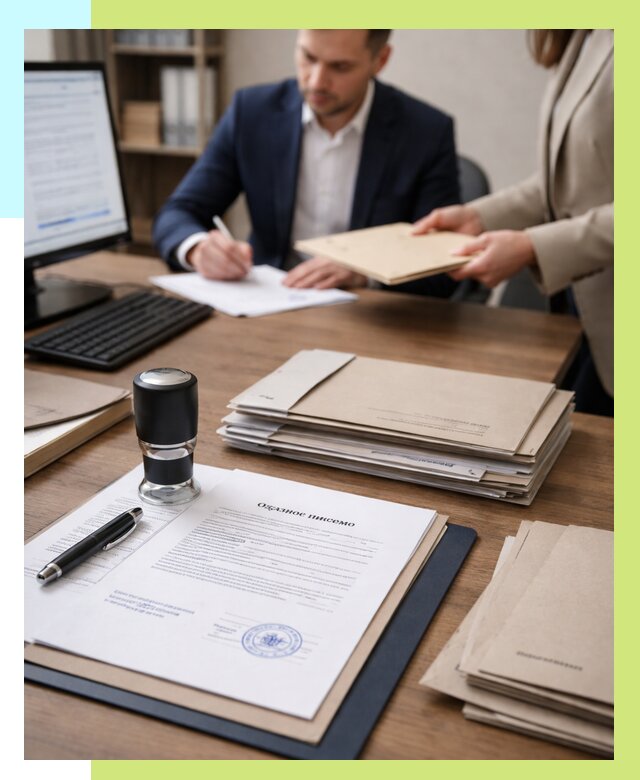 Отказное письмо для таможни в Перми от 3213 р, Алешин-Прм