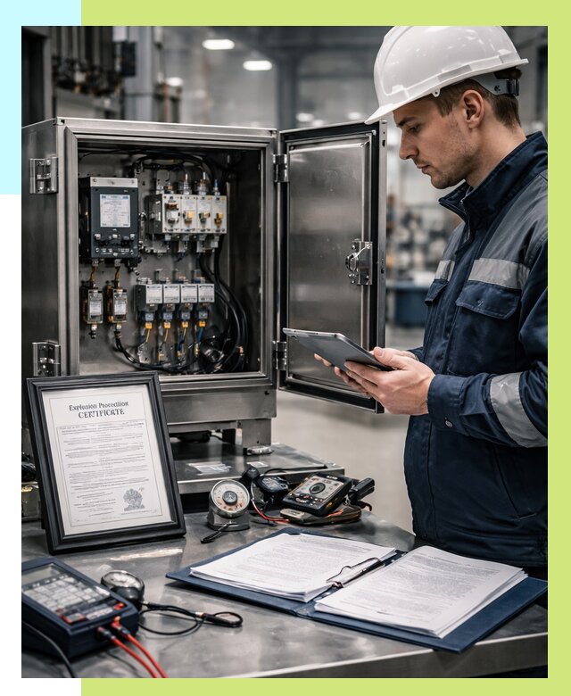 Сертификат взрывозащиты в Перми от 48200 р. | Алешин-Прм