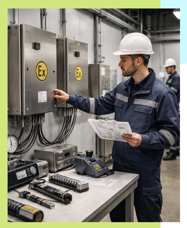 Сертификат взрывозащиты промышленного оборудования в Перми