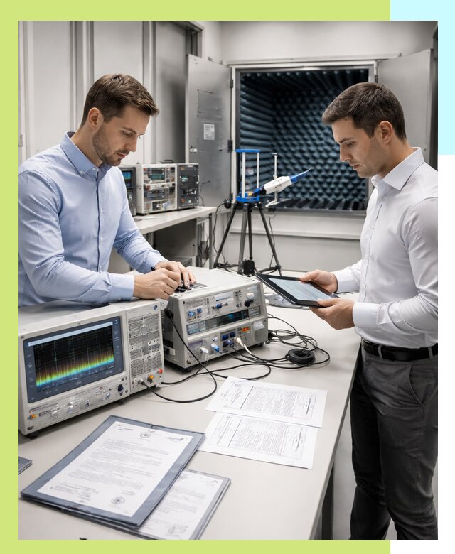 Оформление и выдача сертификата ЭМС для продукции в Перми