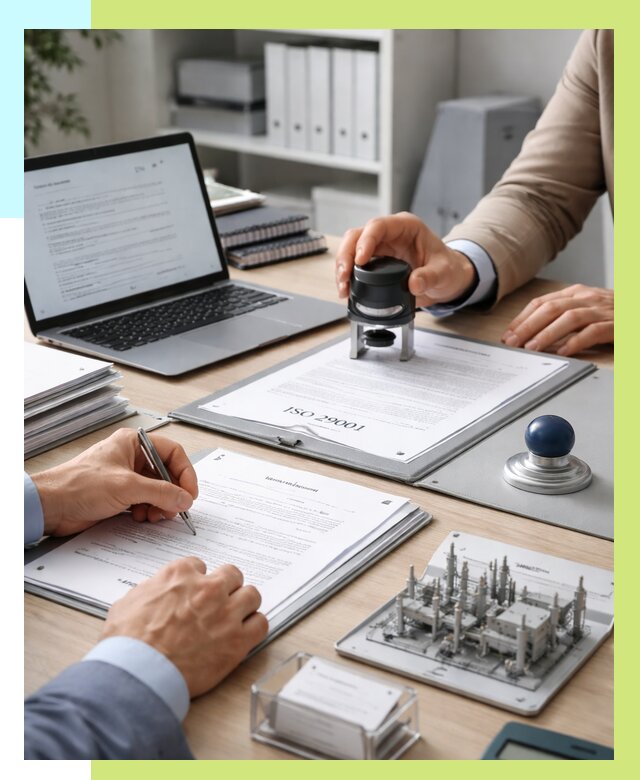 Сертификат ISO 29001 в Перми под ключ от 80333 р. | Алешин-Прм