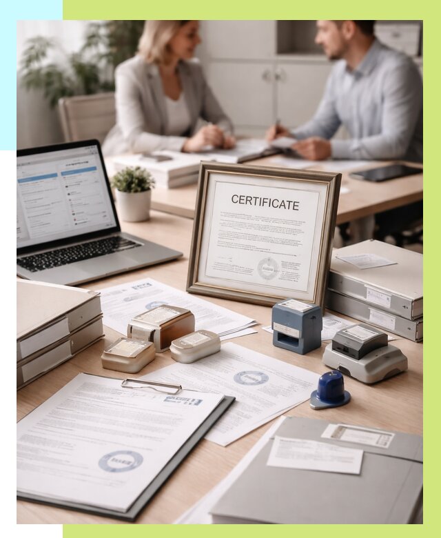 Сертификация компании в Перми от 48200 р. | Алешин-Прм — заказ